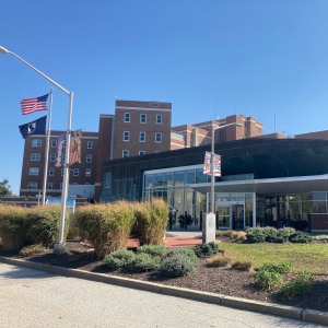 entrance to Providence VA Medical Center 
